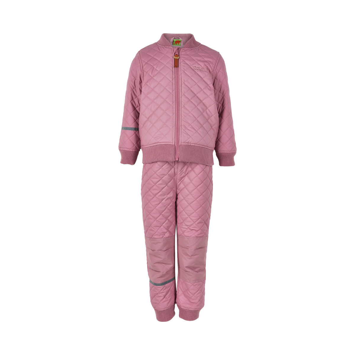 PU thermal set -solid med fleece Rose