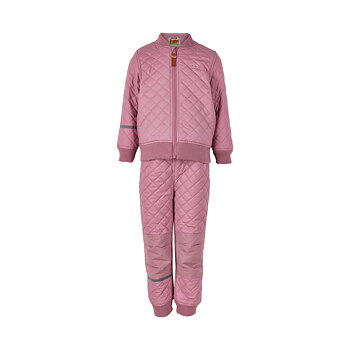 PU thermal set -solid med fleece Rose