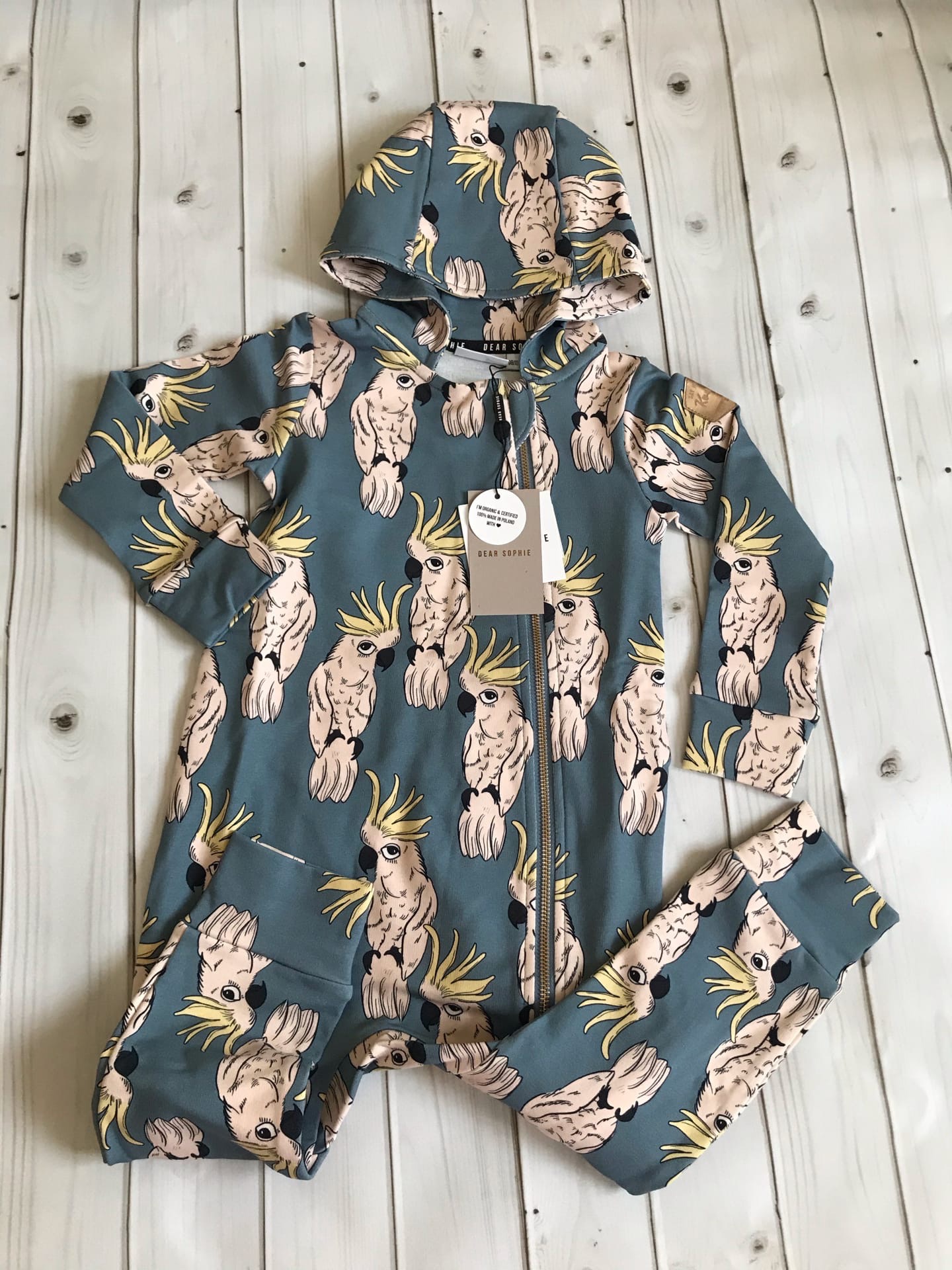 PARROT ECRU OVERALL - 3