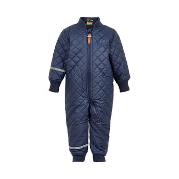 PU thermal suit -solid w. fleece lining Dark Navy