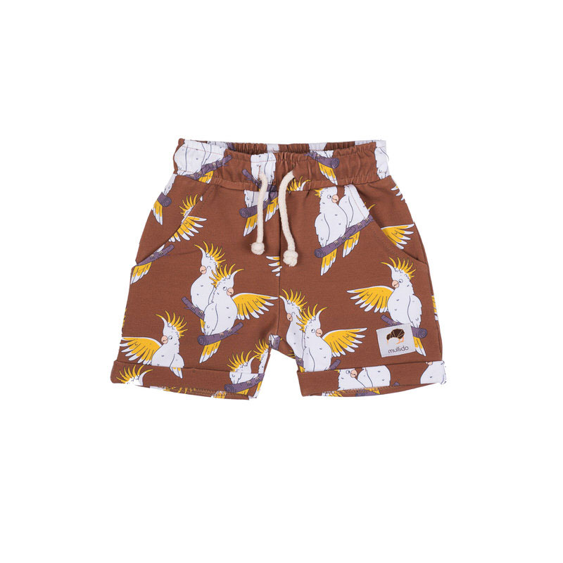 Mullido BROWN COCKATOO SHORTS - 2
