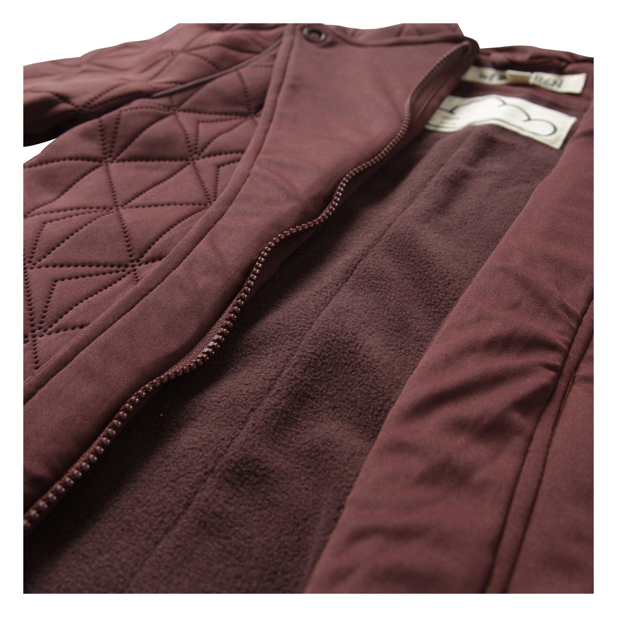 Aud thermo jacka med fleece  heather - 8