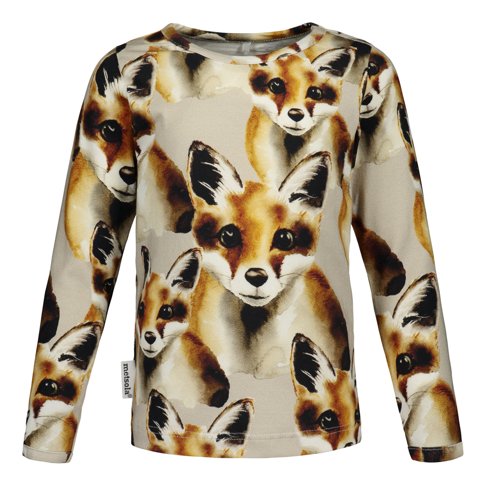 Metsola Fox T-shirt LS