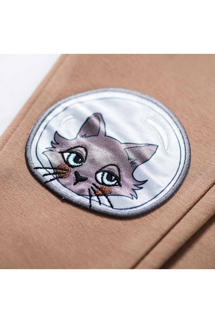    ASTROCAT BROWN BASIC PANTS - 2