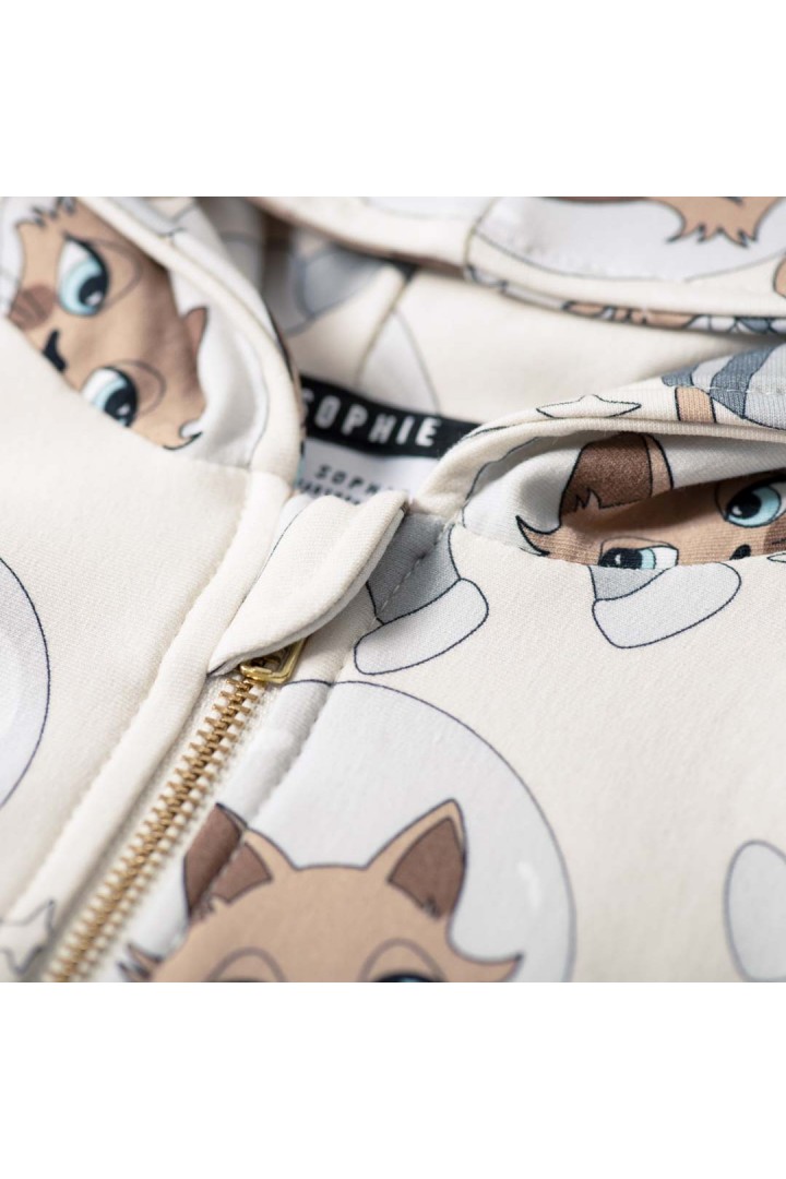 ASTROCAT LIGHT HOODIE - 2