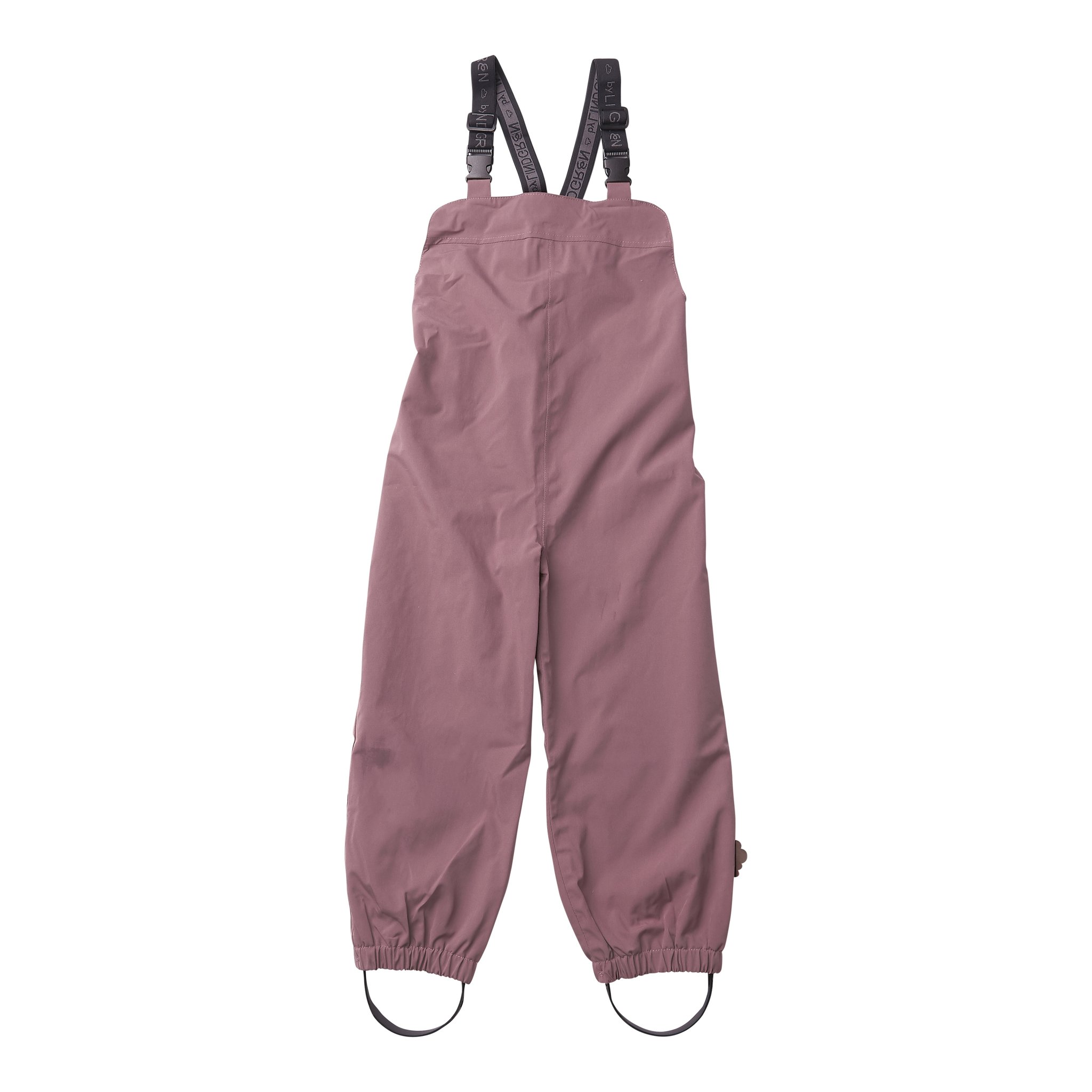 Dungarees I Regnbukser m. seler I Dark Rose