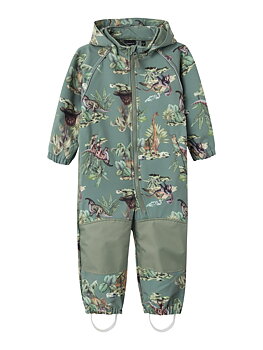 SOFTSHELL SUIT DINO  Agave Green