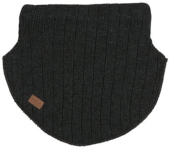 Wool neckwarmer Dark Grey melange
