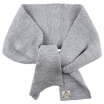 Nordic Knit Scarf grey melange