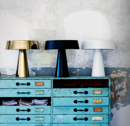 Enzo bordslampa guld