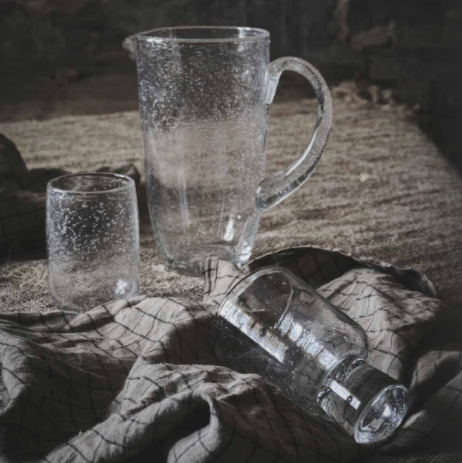 Bari glas på fot 