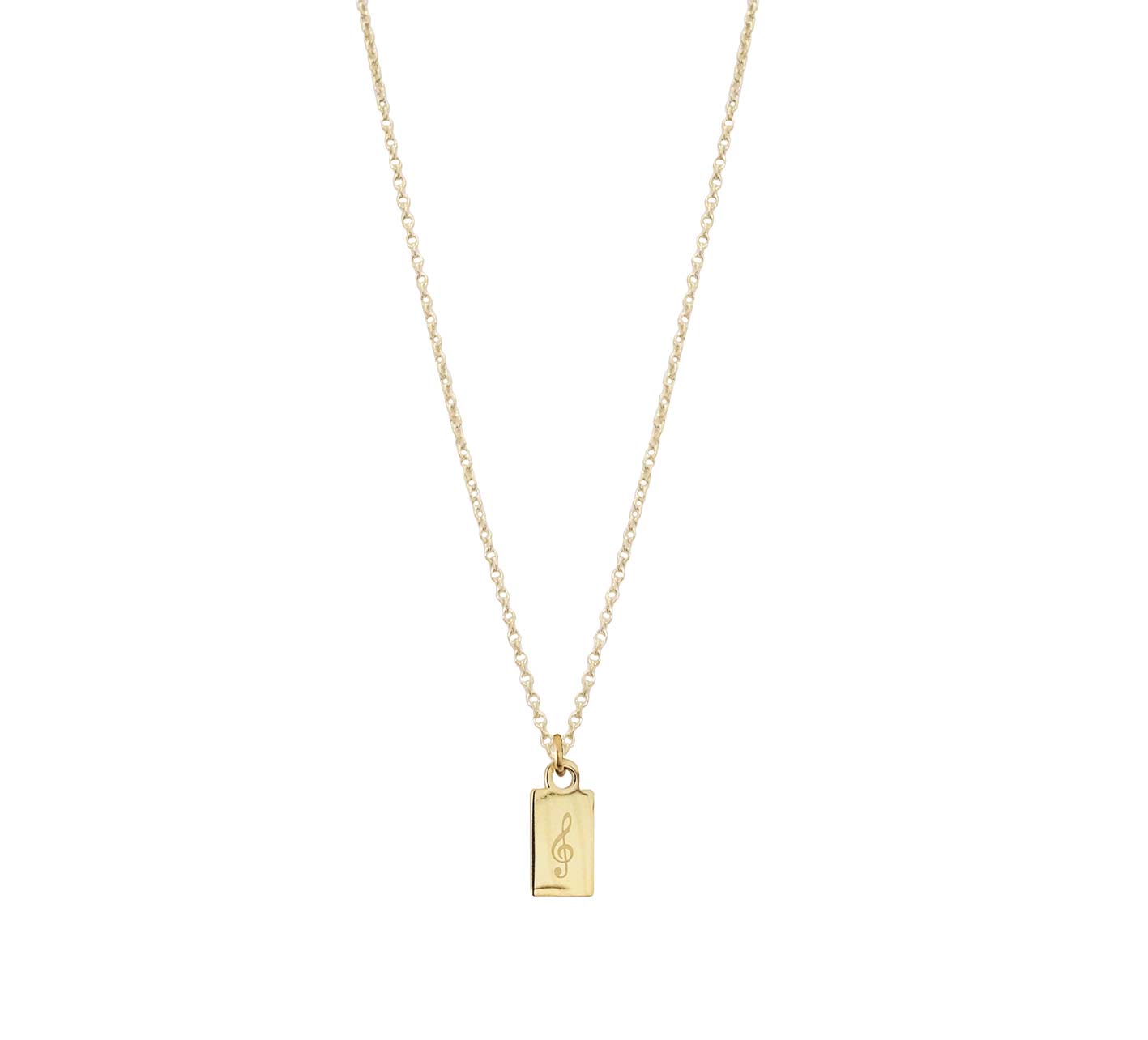 Music tag - halsband