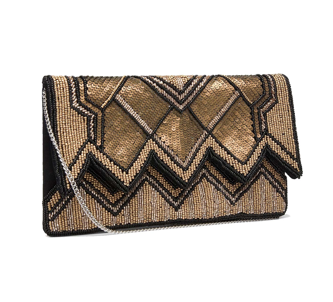 Tamika clutch - guld