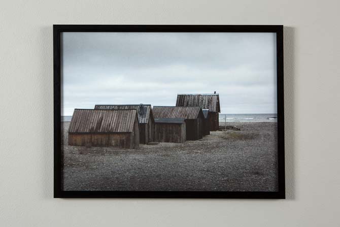 Poster Cluster of sheds 30x40 cm - 3