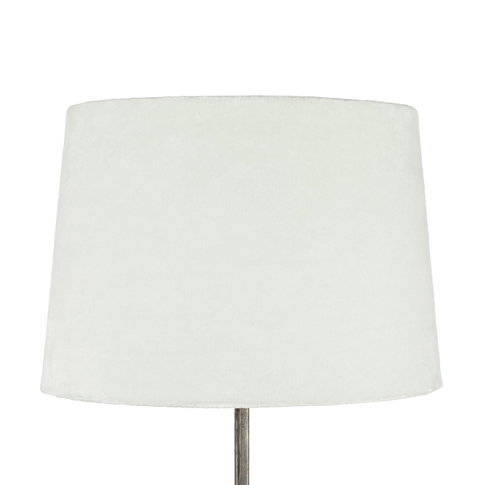 Lampskärm kittfärgad sammet - olika storlekar