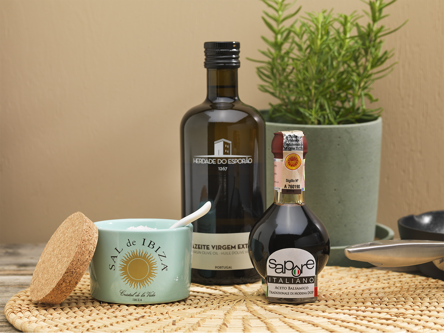 Fleur de sel Keramikbehållare