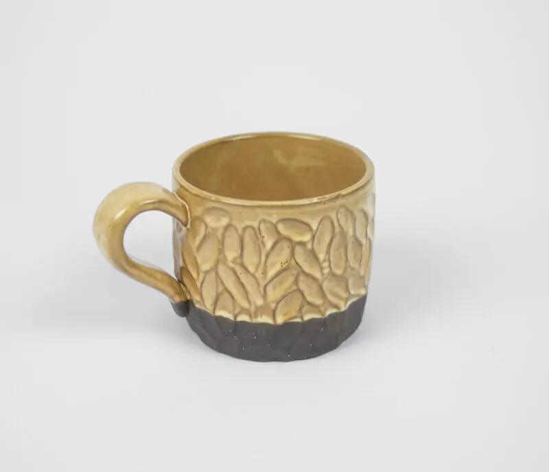 Maja mugg senapsgul