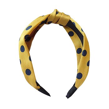 Diadem Henna knot - yellow - 3