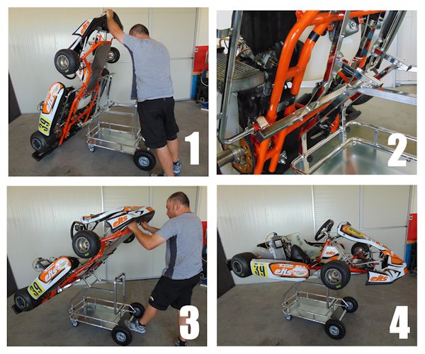 Kartvagn Tippbar  - 2