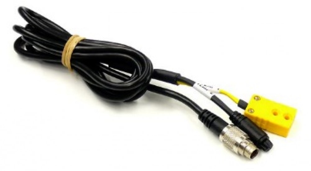 Tempkabel 2T, Svart/Gul