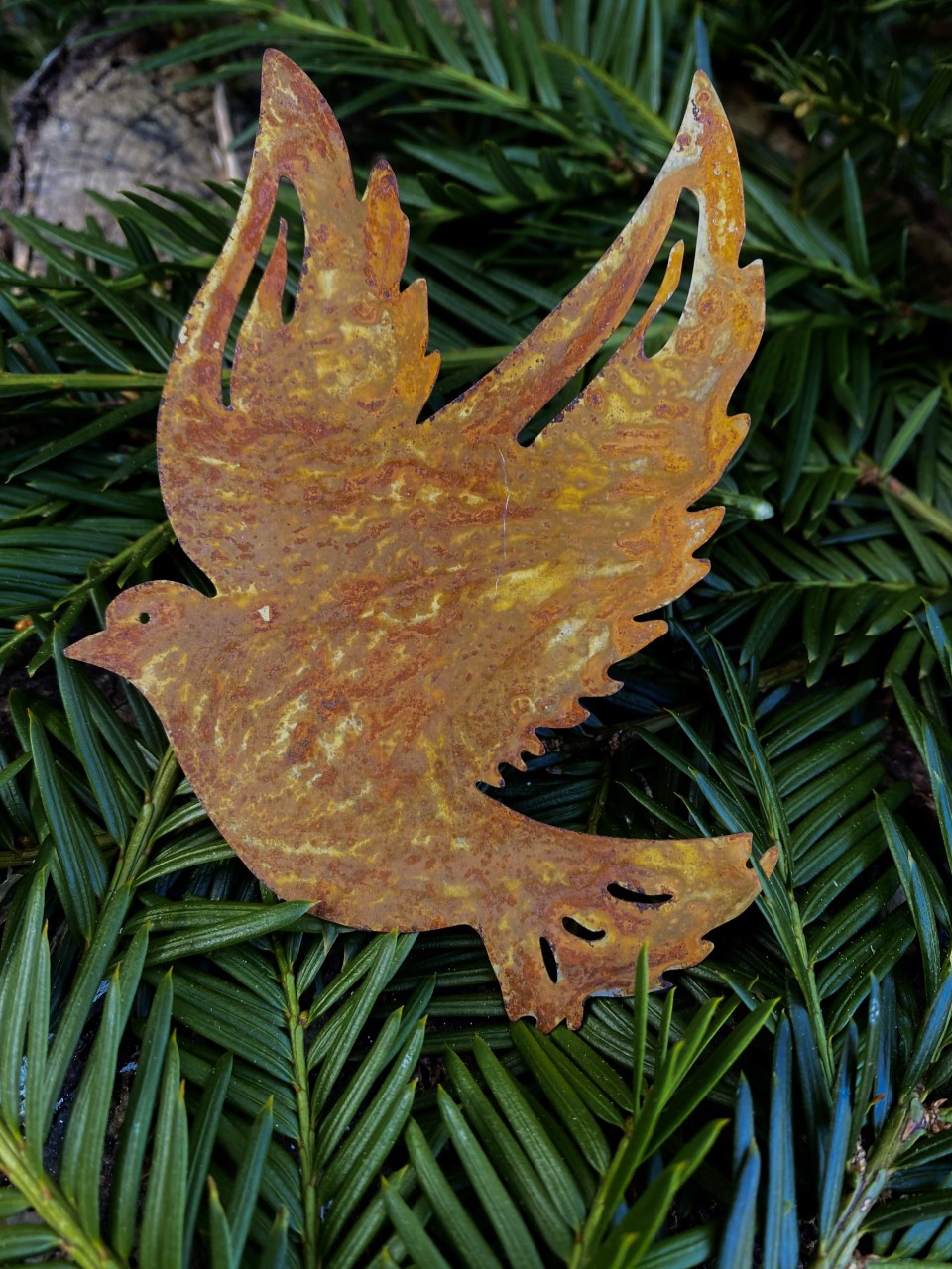 Duva med pin på baksidan/12 ST PER FÖRP