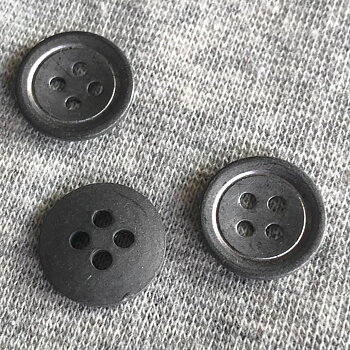 Knapp, metall, 9 mm