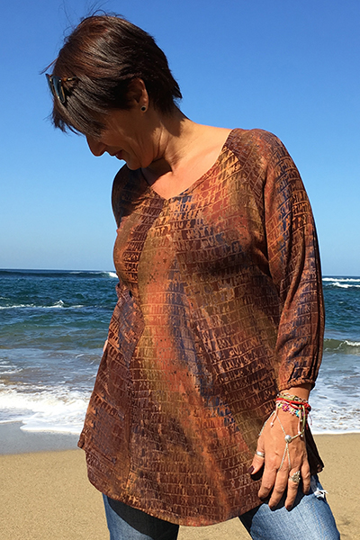 Blus/tunika Amanda, design Stina Jakobsson, 1V16, 36-60 - 5