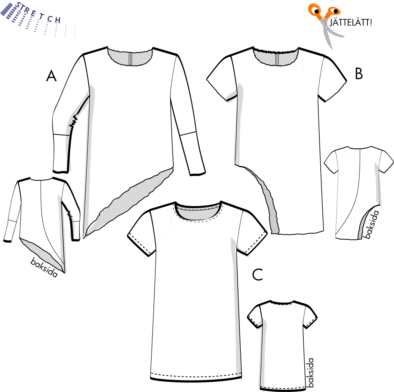 Unisex Urban Tee 4H16, barn- eller vuxenstrl - 2