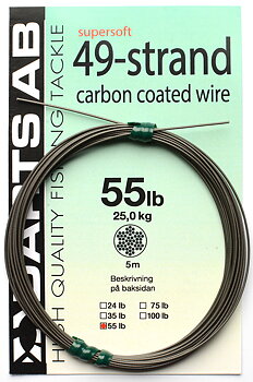 Darts Supersoft 49-strand carbon coated wire