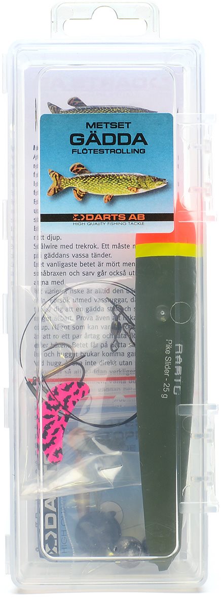 DARTS METSET GÄDDA FLÖTESTROLLING
