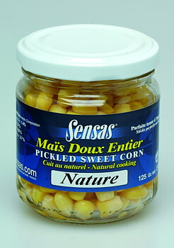 Sensas COOKED SOFT SWEETCORN NATURAL 212ML 