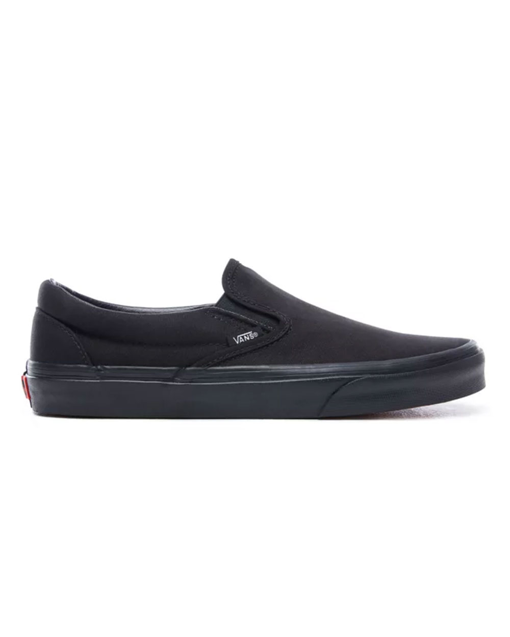 vans classic slip on all black