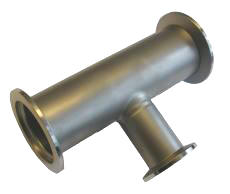 Reduzier T-Stück Edelstahl NW40/16KF