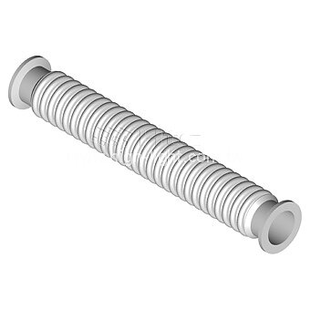 Metal bellow hose SS304 500 mm DN25ISO-K
