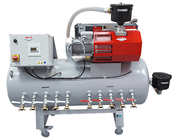 Centralvakuumsystem Mil's Compositvac mobil E25.R