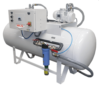 Centralvakuumsystem VidangeMil's E25.R