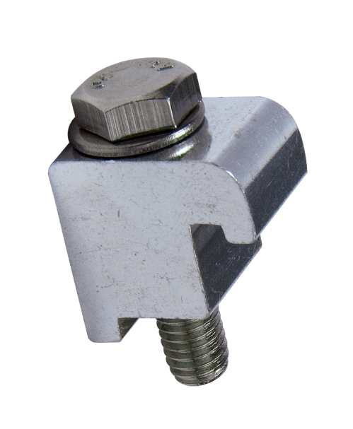 Wall clamp Al M10 NW160-250ISO