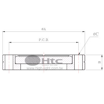 Blindflansch NW150CF-R Edelstahl 316L - 2