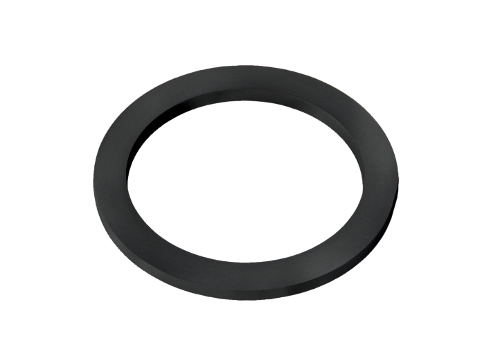 Elastomer seal NW16CF FPM with centering lip