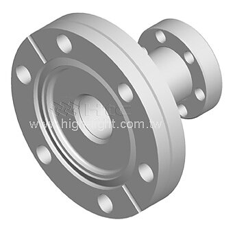 Reducing adaptor NW35-16CF
