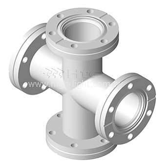 X-stycke SS304 NW16CF-F