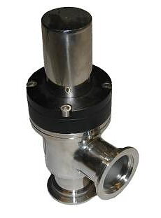 Vinkelventil pneumatisk DN25ISO-KF