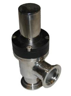 Angle valve pneumatic DN40ISO-KF