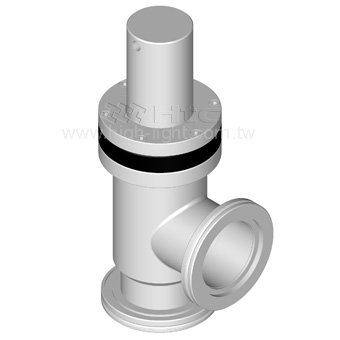 Angle valve pneumatic DN200ISO-K - 3