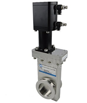 Gateventil DN40ISO-KF pneumatisk