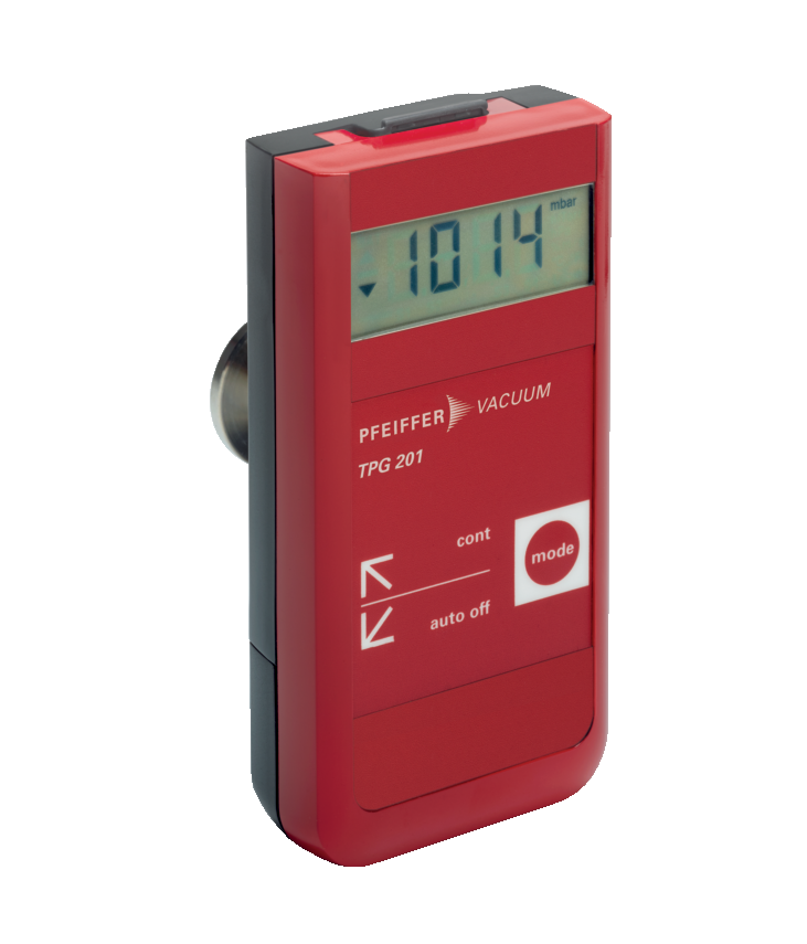Handheld measurement unit Pirani Pfeiffer Vacuum TPG201 Löwener Vacuum Technology AB