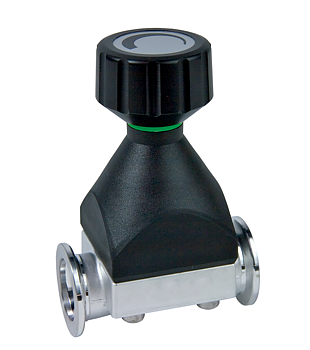 Diaphragm valve Pfeiffer Vacuum DN40ISO-KF Aluminum