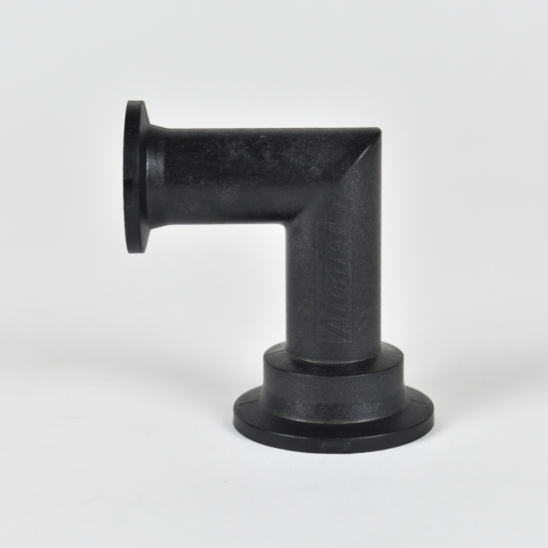 L-stycke polykarbonat DN25/16ISO-KF
