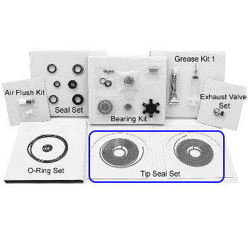 Tip seal set Anest Iwata ISP-1000