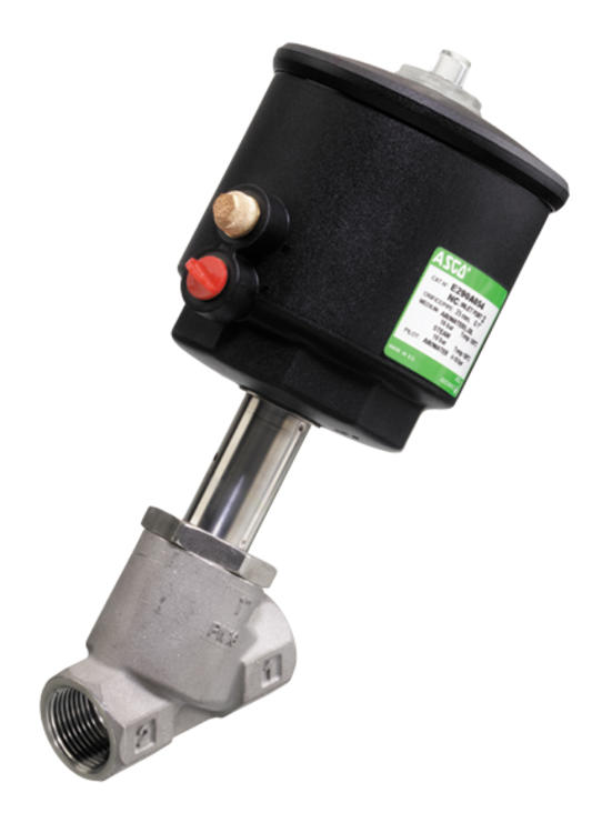 Angle seat valve Asco 3/4" NC